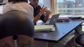 Busty Secretary Fucks Her Way to a Promotion, Boss Cant Resist That Fat Ass