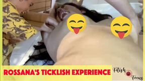 Rossana ticklish experience (720p) - Amateur tickling clip, foot tickling, armpits tickling, tickling bondage, BBW tickling, lesbian tickling, tickling domination
