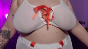 BBW Nurse Boob Shake