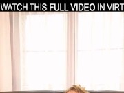 Solo hot Victoria Pupp naked on the sofa in VR.
