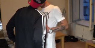2324 DANTE is as sexy Stepdaddy bottom fucked raw by 2 top with huge cock and breed 2 times his hole