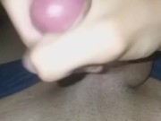 Me pongo a ver porno antes de  y me hago la paja con corrida