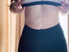 Teen Cute Italian Brunette Solo At