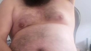 Chubby german teenage bear talks about his gaining fantasy and explodes!