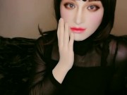female mask disguise crossdresser transformation mtf 12