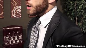 Gay officesex muscle hunks cum after sex