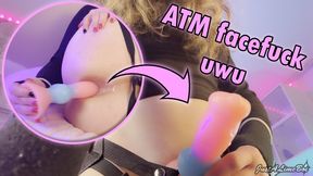 POV: Facefucking you with dildo i just had in my ass