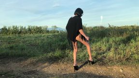 Walking in My High Heels Outdoor