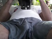 Wearing A Cow Skull Over My Head