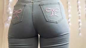 Does my bum look good in jeans?