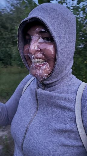 Outdoor Plastic Bag - Running in the Morning