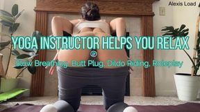 Yoga Instructor Helps You Relax