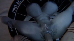 Spooky Busty visitor a helpful fuck