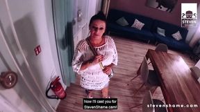 Hot Brunette Milf Street Casting With Public Sex - Deutsche Amateure