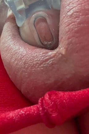 Peeing in Pantyhose