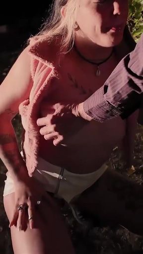 My beautiful wife fucking with Tinder stranger - Dogging -   Clip 2