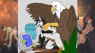 Gay animated furry porn collection: depraved and bare