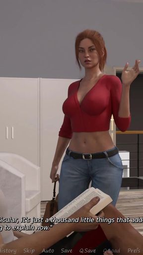 My Stepbrother's Wife #59 - John got a passionate kiss from Jennifer - Demo   Clip 1