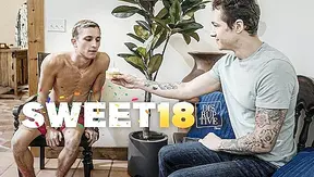 Twinks Blowjob Surprises Him With Double Pen From Jayden Theo – 18+