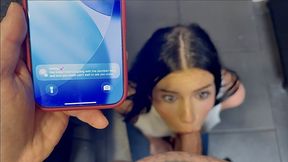 Housewife Fucked By Plumber Whilst Husband Listens On The Phone 4K