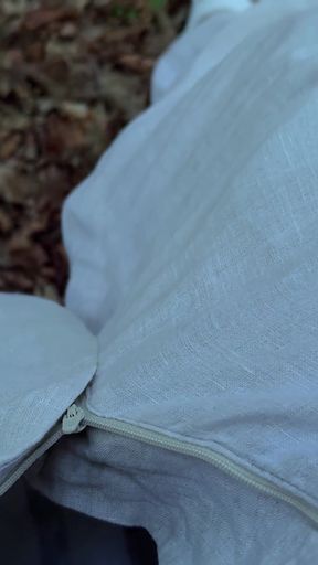 Almost Caught: Public Lake Fuck, Handjob & Outdoor Piss