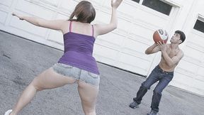 Big Booty Redhead Fucks Big Dick
