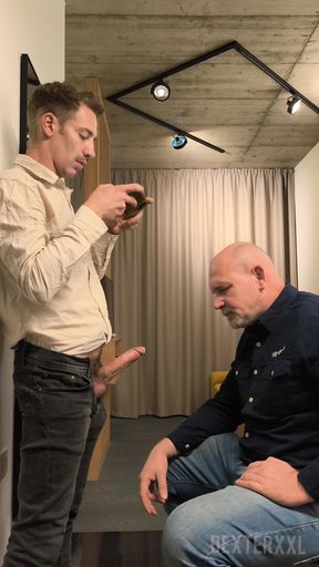 Thomas Young Sexy Friend Get Sucked off Stepdaddy