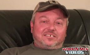 Horny chubby senor moans during passionate and hot anal play