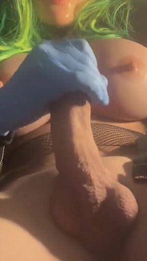 12 Inch Cock Futanari Titfuck N Cumshot