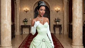 princess tiana loves it rough – destroying her tight royal holes until she croaks for mercy (ai)