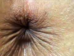 close up butthole winking
