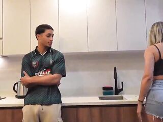 My stepmother sucks my large dong so I don't tell my step daddy - Monique Fuentes