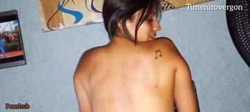 He Stayed at Home Just to Tease Me...