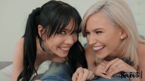 Share My BF - Sweet And Juicy Threesome 1 - Big Tits