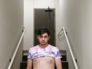 Pissing In Public- In The Staircase Of My Apartment complex