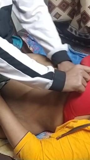 Desi village wife with husband first time romance   Clip 1