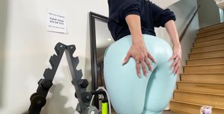 Secret Pump for Ass and Tits Expansion - Training My Ass at the Gym Is Something Really Hard for Me!