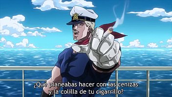 jojo&#039_s bizarre adventure stardust crusaders capitulo 6 (sin censura)