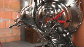 Full Metal Bondage by a Cruel Step Sister!