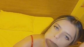 Friday with a coworker, she's waiting for me in lingerie so I can pour milk on her face.