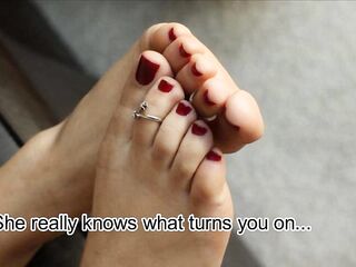 How This Babe Turned u into a Sissy Footfag Phase 1