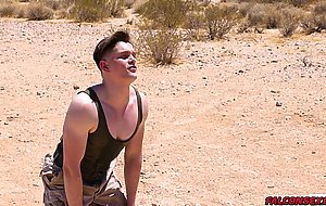 Dalton Riley and Eric Rey takes a girthy anal pounding