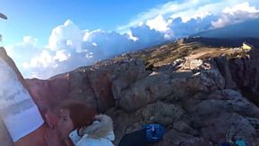 Cliffside Risky Sex Amateur Mia Bandini