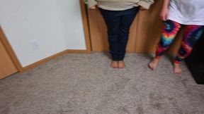 Stomped on by two pairs of feet (4k)