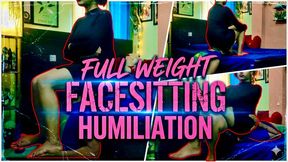 Full Weight FaceSitting Humiliation: Devoted Husband Becomes Mistress Ritika’s Personal Seat Cushion & Footrest