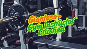 Tiny Gym Instructor Crushed Unaware