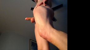 loganhuge - naked bdsm! rope tied around my neck, tied to my cock and balls! spreading cute asshole wide open for you! more sexy, hot naked loganhuge vids: sheer.com/loganhuge