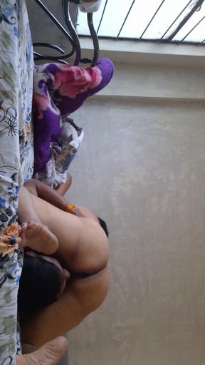 Susma aunty sex with yong boy in home   Clip 1