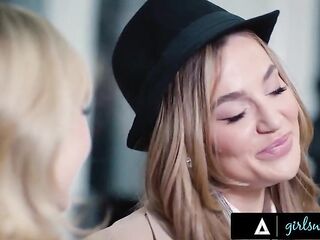 GIRLSWAY - Detective Blake Blossom Interrogates Femme Fatale Lilly Bell & They Have Vehement Sex