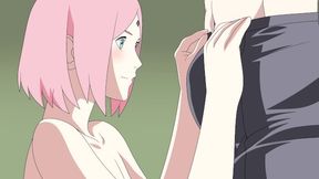 Sakura And Sasuke Sex Naruto Young Kunoichi Hentai Anime Animation Blowjob Tits Pussy